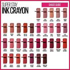 Maybelline Super Stay Ink Crayon Lip Color 1 2g 0 04oz  New  You Pick 