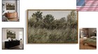 Classic 24x36 Framed Canvas Art - Waterproof Vintage Field Decor For Any Room