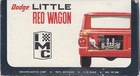 Dodge Little Red Wagon Model Kit Car Imc 107-200 Vintage Unbuilt Original Box