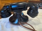 Antique Vintage Western Electric 202 D1 Desk Telephone Rotary Dial   E1 Handset
