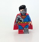 Custom Minifigure Building Blocks Mr J Cyborg Superman Dc Comics