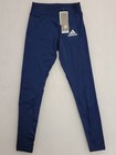 Adidas Men s Techfit Compresssion Tight Gym Training Pants Size M Blue Aeroready
