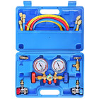Manifold Gauge Set Vacuum Pump Hvac Refrigeration Ac Diagnostic Charging Tool