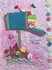 Vintage Greeting Card Get Well Mailbox Mail Embossed Coronation Usa F4