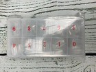 500pcs Short Coffin Nails Ballerina Nail Tips Full Cover Gel False Nails 10 Size