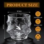 Acellegic Whiskey Glasses Set Of 6  10 Oz Crystal Cocktail Glasses In Luxury    