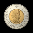 Canada  2006  2 Dollars  Silver - Qeii  Polar Bear  Gilt Toonie Frosted Proof 06