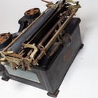 Vtg 1934 Royal Standard Manual Typewriter Early Model O Glass Keys Office Writer