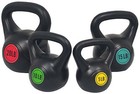 Balancefrom Wide Grip Kettlebell Exercise Fitness Weight Set