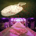 2000 Pcs Dark Blue Silk Rose Petals Wedding Table Confetti Party Decor