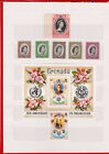 Collection Of Grenada Stamps   M s In Small Stock Book - 60 Items
