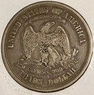 1875-s Trade Dollar Type 1 Reverse
