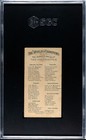 1887 Allen   Ginter N28 Hon  W f  Cody Buffalo Bill Tobacco Card Sgc 4