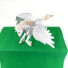 2007 White Pegasus Greek Mythical Figure Flying Horse Figure Safari Ltd  Read