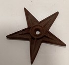 Vintage Cast Iron Anchor Plate Star Building Architectural Salvage 7 5   