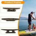 2x boat Dock Cleat 4 Inch For Mooring Boat Bronze Host Cast Iron Suitable7593