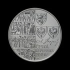 Czech Republic  2015  200 Korun  Silver - Bed  ich Hrozn    Hittite 1 Unc Rare