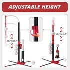 3 In 1 T Ball Set Adjustable With Auto Pitching For Kids 3 Plus