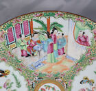 Large Antique 19th Century Chinese Rose Medallion Charger 11 3 4  Qing Period