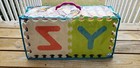 My B Toys Foam Kids Alphabet Interlocking Puzzle Mat  26 Tiles  Nwot W  Case