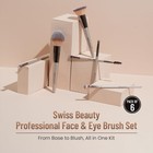 Swiss Beauty Sb-f01 Professional Face   Eye Brush Set