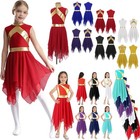 Us Girls Liturgical Praise Dance Tunic Sleeveless Asymmetrical Worship Dress