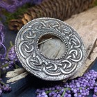 New Pewter Celtic Brooch Irish Ireland Scottish Scotland Ladies Pin
