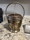 Vintage Keystoneware Silver Plated Copper Handle Hinge Bucket Wine Champagne