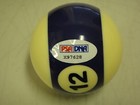Willie Mosconi Signed Psa dna Certified Authentic  12 Billiard Ball Autographed