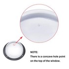 Acrylic Clear Dome Dog Window Fence Window For Satisfying Curious Pets 12 5 