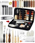  Leather Working Tools For Beginners  Professional Leather Craft Kit With 