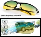 Tac Hd Polarized Day   Night Vision Glasses Men Driving Pilot Aviator Sunglasses