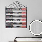 Nail Polish Display Metal Wall Rack Holder 6tier Organizer Fit Up To 120 Bottles