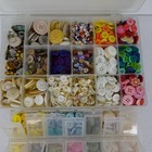 Sewing Buttons Vintage Antique New Mixed Estate Lot Large 3  Lbs  Sorted