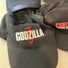 Lot Of 4 Movie Promo Hats   Godzilla  Die Hard  Crimson Tide     Theater Issued