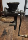 Keen Kutter 11 Antique Cast Iron Meat Grinder - 1906 Patent - Simmons Hardware