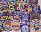 Lot Of 25 Different Police Patch   Patches  Mint Condition  No Used Patches   