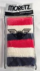Vintage Nos Terrycloth Wristbands Moretz Red White Blue Sweat Bands Nip Sealed
