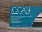 Logan Compact Mat Cutter Model  301-s Precision 32  Straight   Bevel Cutting