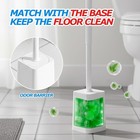 2pack Toilet Bowl Brush And Holder Set - Toilet Scrubber Brush cleaning