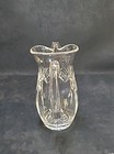 Vintage Waterford Crystal 7 5  Inch Martini Juice Pitcher With Ice Lip