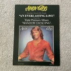 Andy Gibb 1978    an Everlasting Love    Single Original Print Promo Poster Type Ad