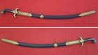 Magnificent Gold Damascened  Agate Hilted  Ottoman Shamshir Circa 1845