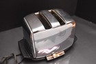 Vintage Sunbeam Radiant Shade Control Auto Drop Toaster Model At-w Chrome