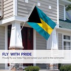 Anley Fly Breeze 3x5 Foot Bahamas Flag - Bahamian Caribbean Flags Polyester