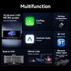 Portable Carplay 10 26  Dash Cam Camera Apple android Auto Dvr Navigation