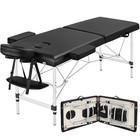 Heavy Duty Massage Table Portable Bed Aluminium Height Adjustable Facial Salon