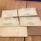 5 Antique Original Ww 1 Letters To Family In Riverside Nj  Ymca Letterhead