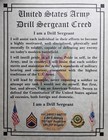Mc-nice  Army Drill Sergeant Creed All Units Personalized