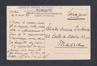 France Levant 1909 On    dame Turc    Postcard Constantinople To Madrid Spain
